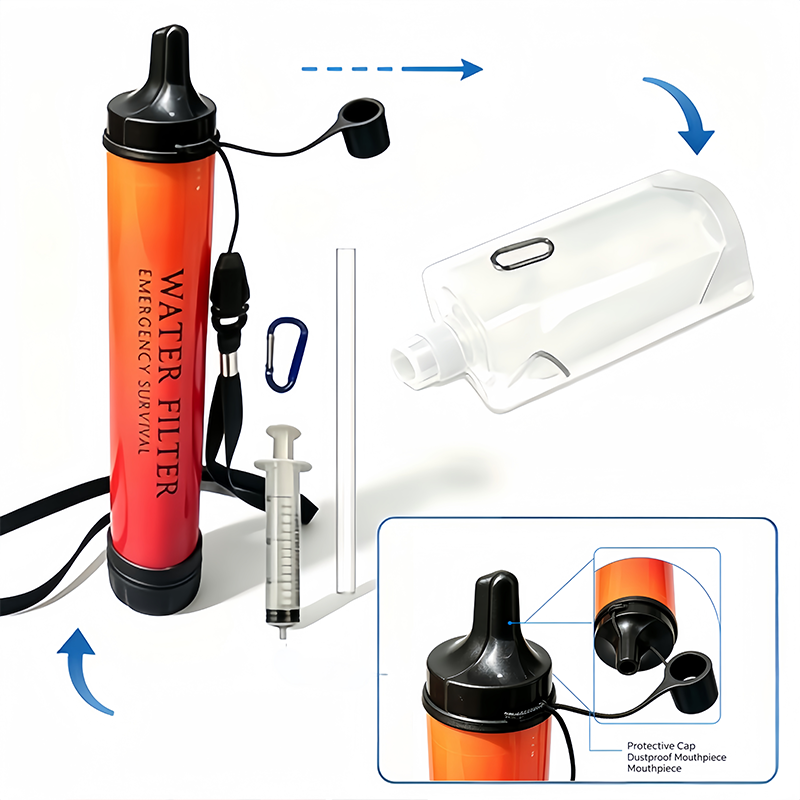 Cannuccia filtrante portatile  - Water Purification Straw recensione e prezzo