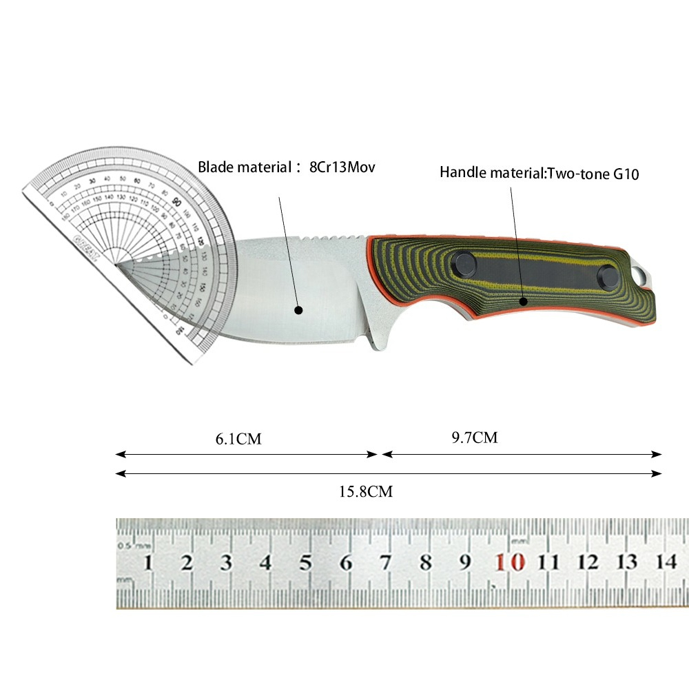 15017 Coltello a lama fissa pe - Bushcraft Knife Fixed recensione e prezzo