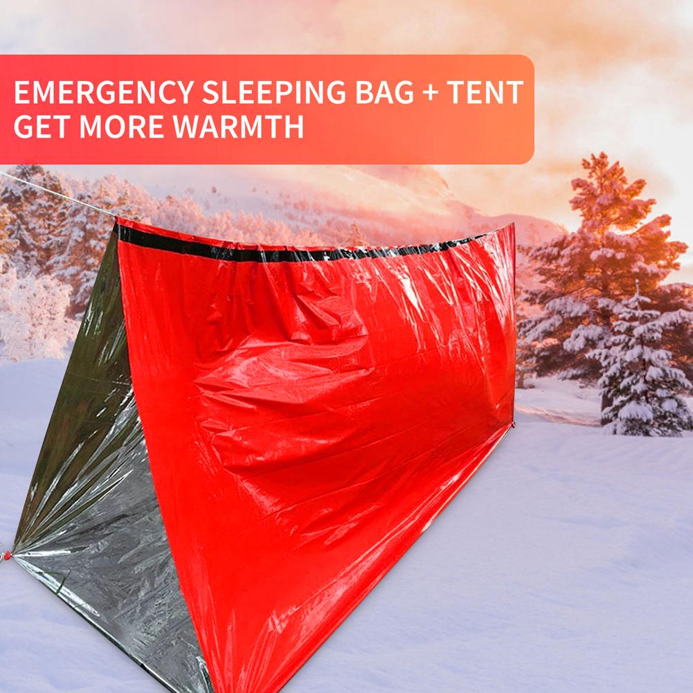 Sacco a pelo portatile imperme - Bivy Bag Emergency recensione e prezzo