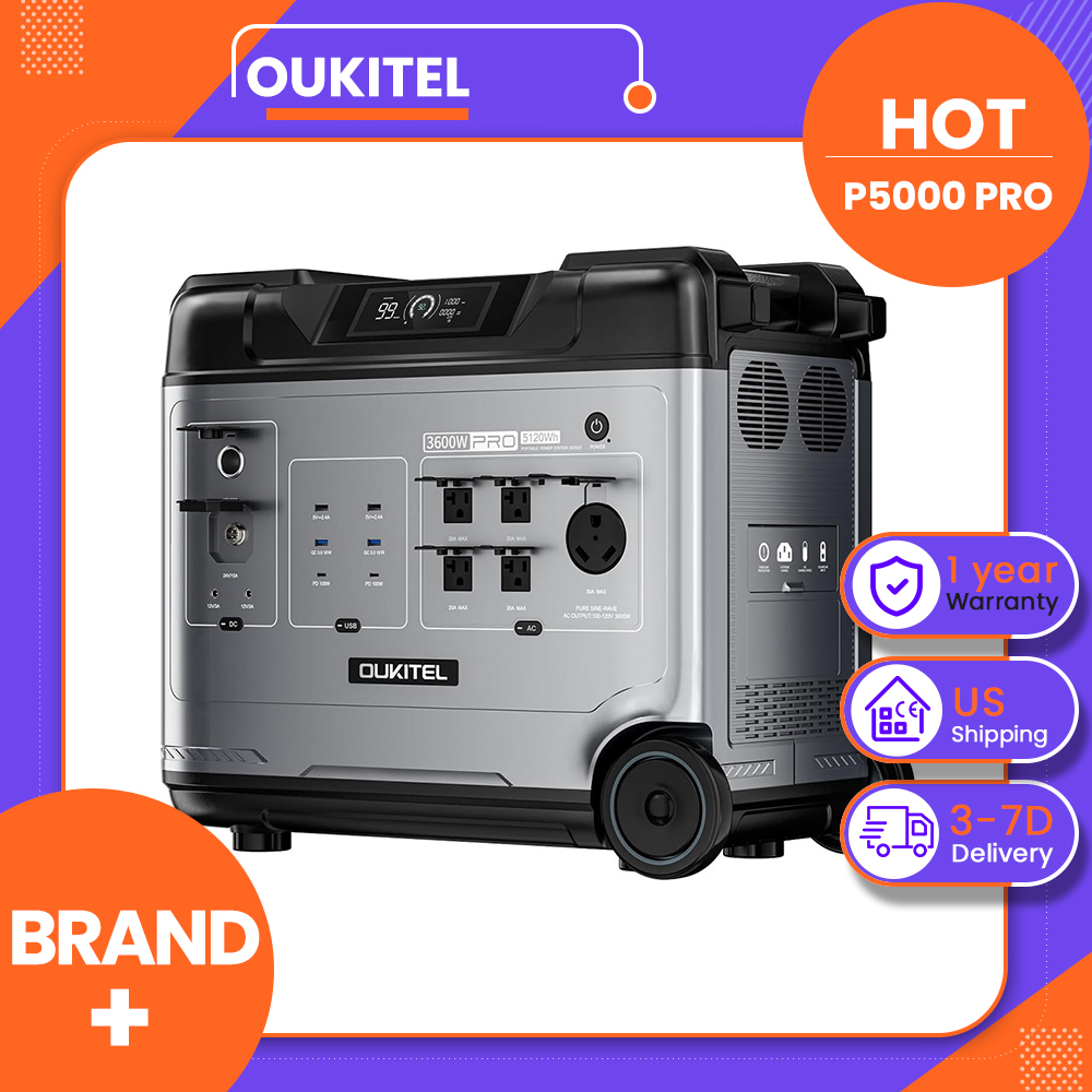 OUKITEL P5000 Pro, stazione di - Solar Emergency Charger recensione e prezzo
